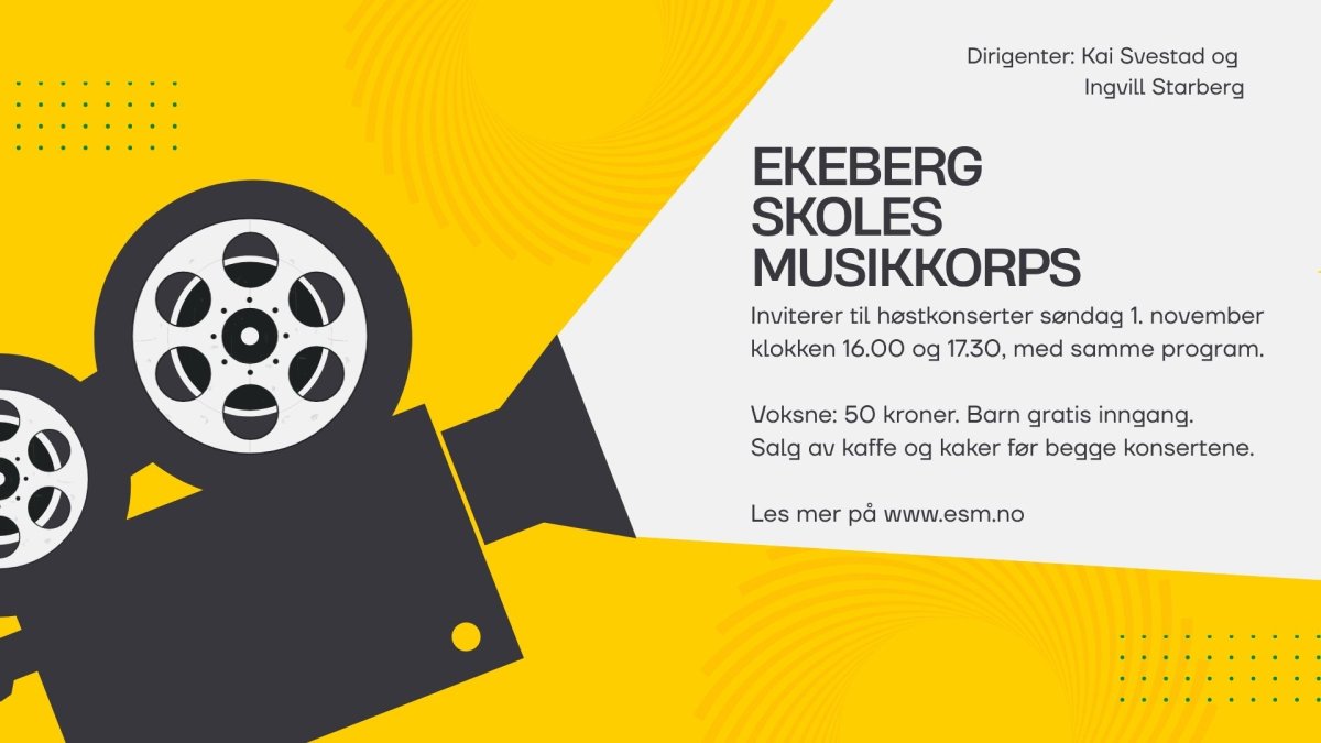 Eventyrlige toner på Ekeberg søndag 1. november