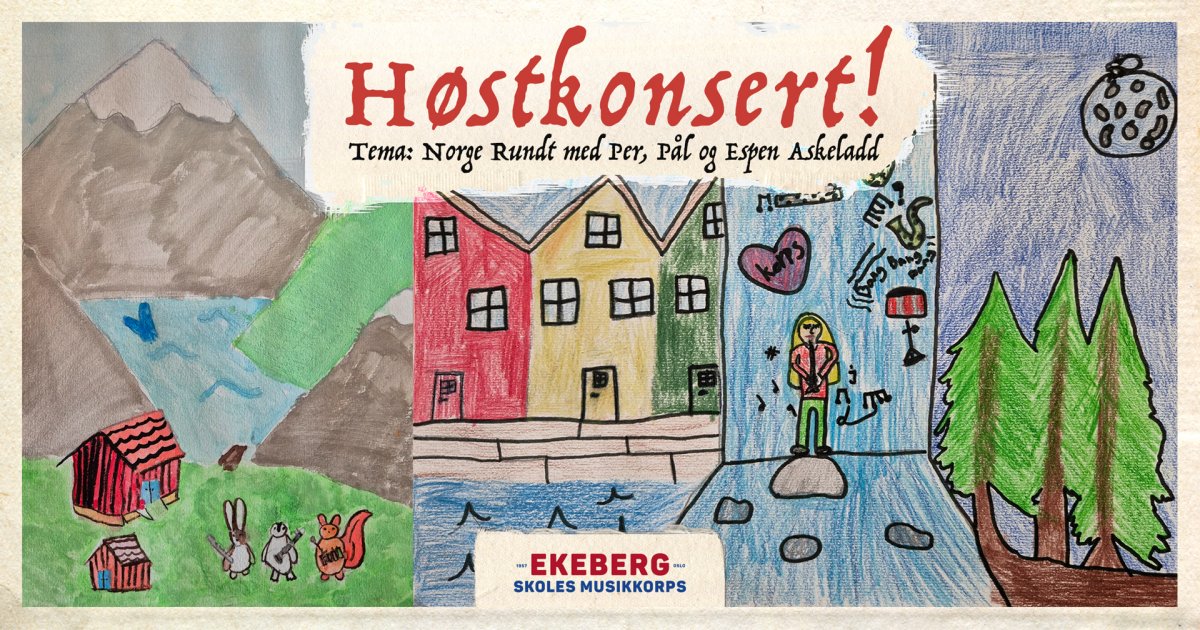 Velkommen til konsert søndag 26. oktober!